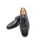 C Collection Python Print Monkstrap - Black - Pendo Store