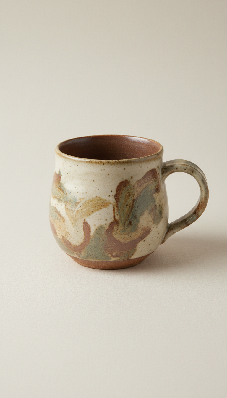 Hand-Thrown Stoneware Mug