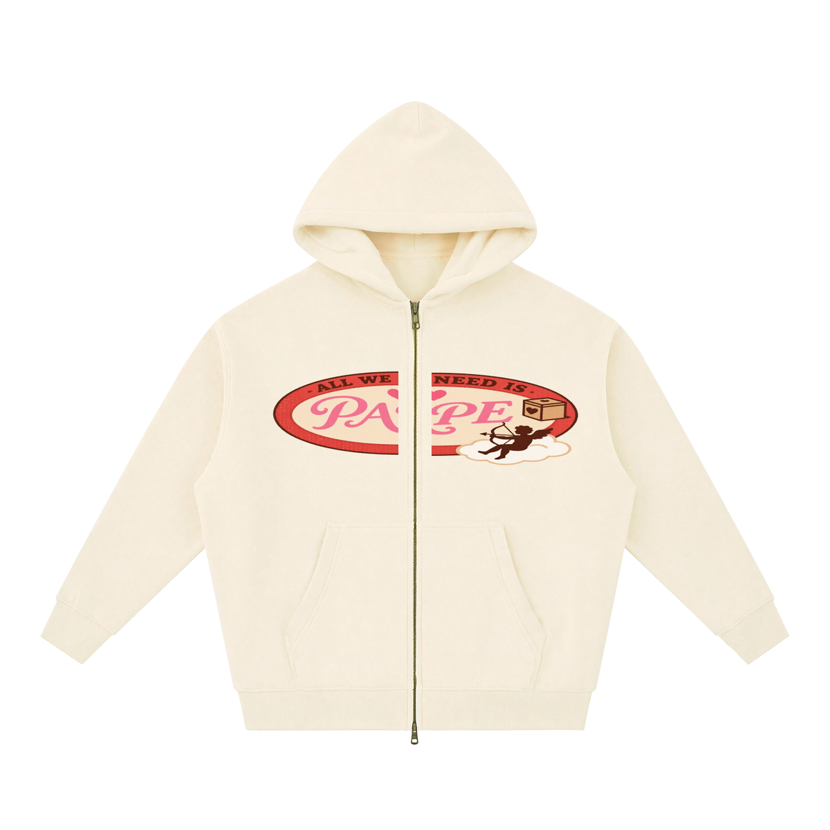 Cupid need Pape Hoodie