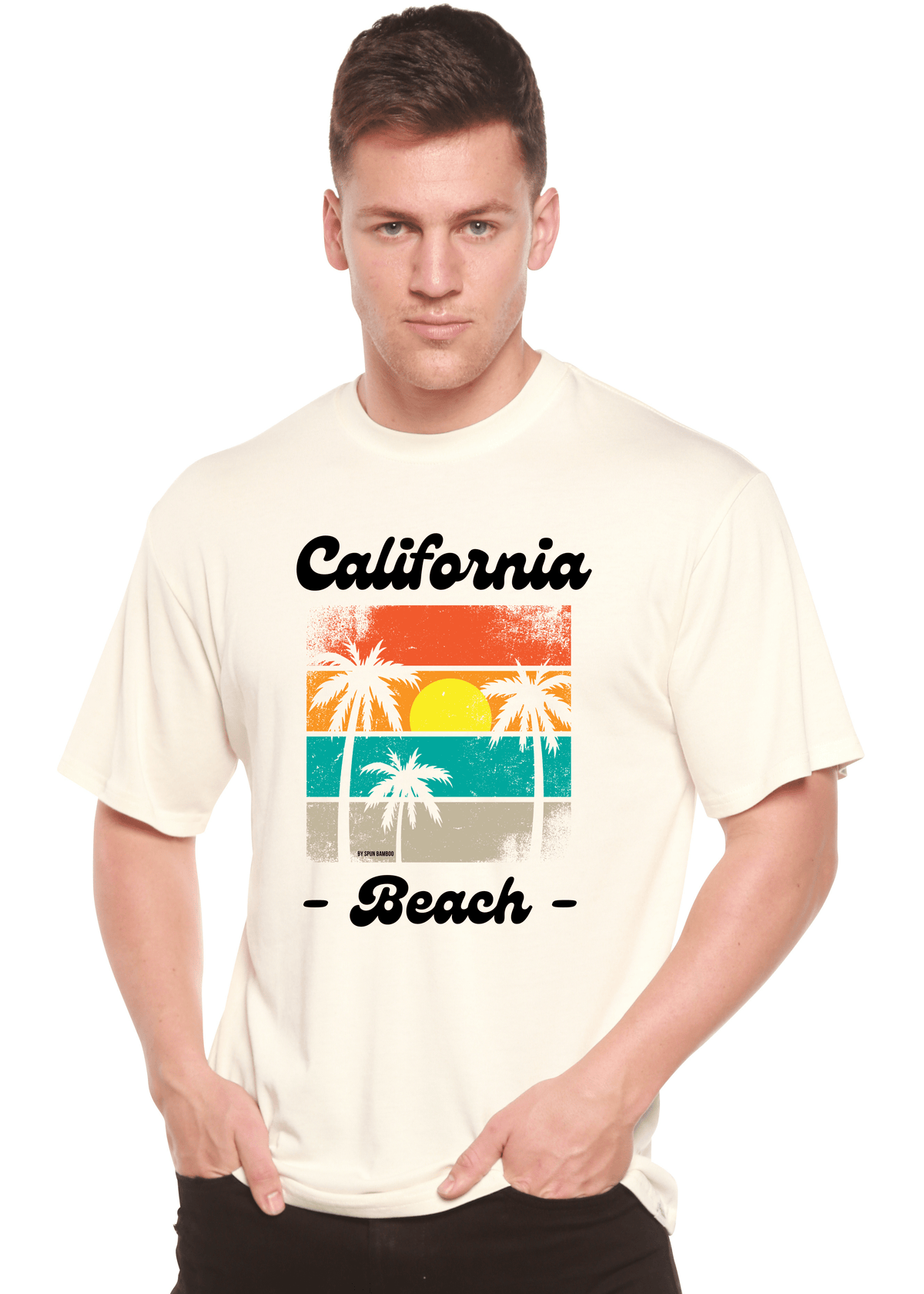 California Beach Unisex Bamboo Viscose/Organic Cotton Short Sleeve Graphic T-Shirt - Pendo Store