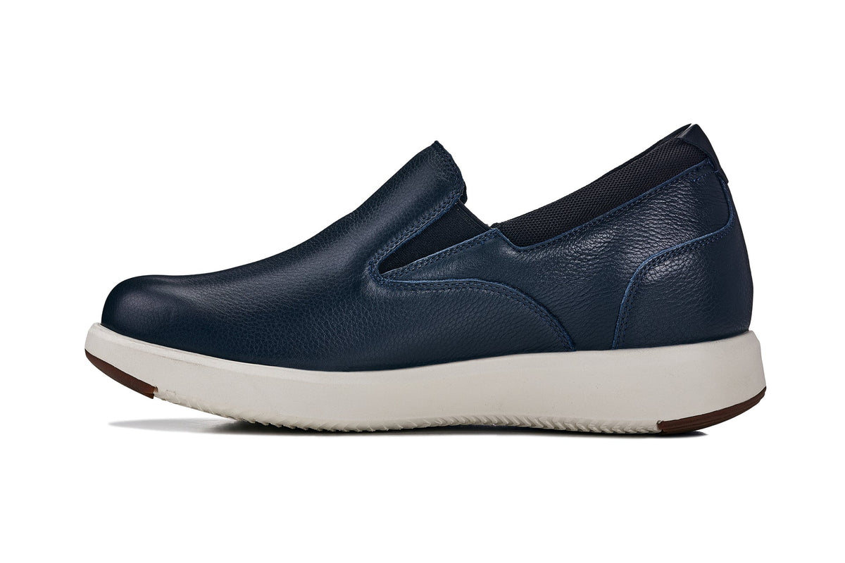 CALTO - J1421 - 2.8 Inches Taller (Dark Slate Blue) - Leather Loafers - Pendo Store