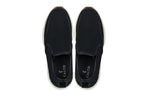 CALTO - J1433 - 3.3 Inches Taller (Black) - Casual Chunky Sole Sneaker Loafers - Pendo Store