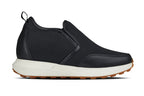 CALTO - J1433 - 3.3 Inches Taller (Black) - Casual Chunky Sole Sneaker Loafers - Pendo Store