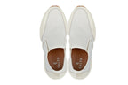 CALTO - J1434 - 3.3 Inches Taller (Off-White) - Casual Chunky Sole Sneaker Loafers - Pendo Store
