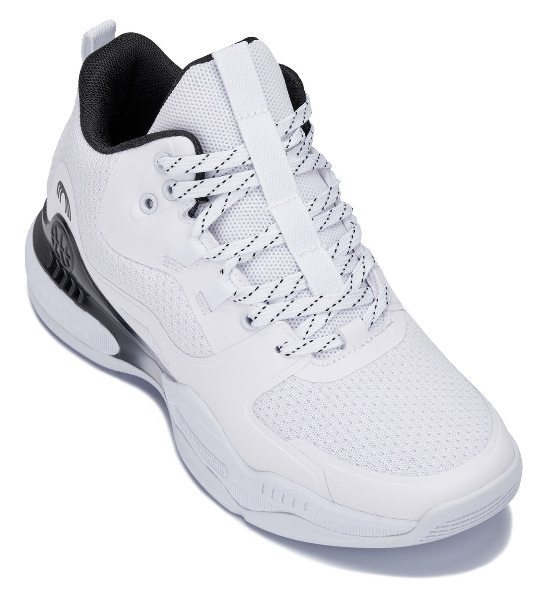 CALTO - Q394 - 3 Inches Taller (White/Black) - Basketball High-Top Sneakers - Pendo Store