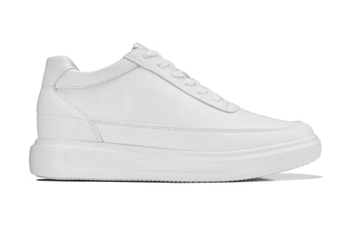 CALTO - X1647 - 2.8 Inches Taller (White) - Lightweight Sneakers - Pendo Store