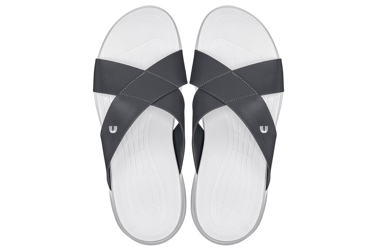 CALTO - X1654 - 2 Inches Taller (White/Matte Steel Grey) - Pendo Store