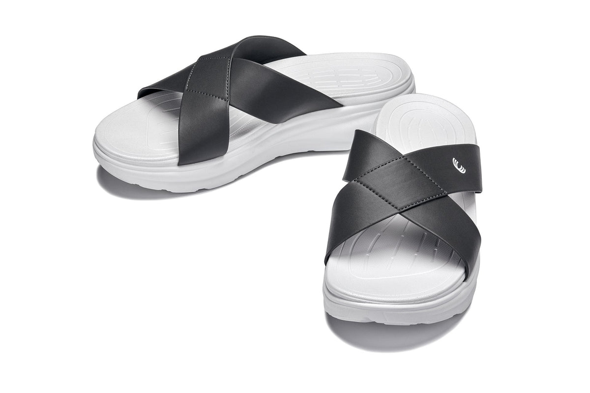 CALTO - X1654 - 2 Inches Taller (White/Matte Steel Grey) - Pendo Store