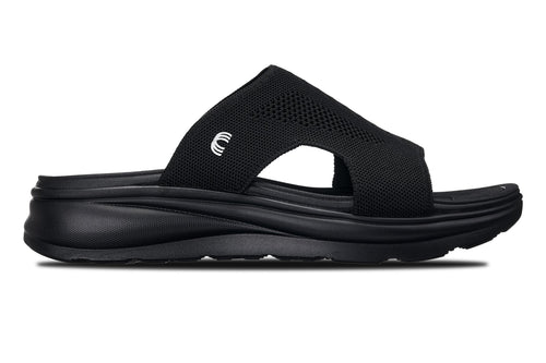 CALTO - X1657 - 2 Inches Taller (Black/Knitted Black) - Pendo Store
