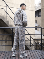 Camo Oversized Heavyweight French Terry Sweatpants - Pendo Store