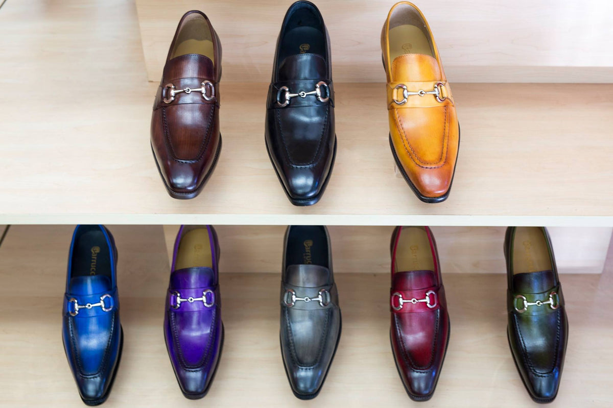 Carrucci Calfskin Loafer - Black - Pendo Store