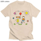 Harajuku Cartoon Graphic T-Shirt