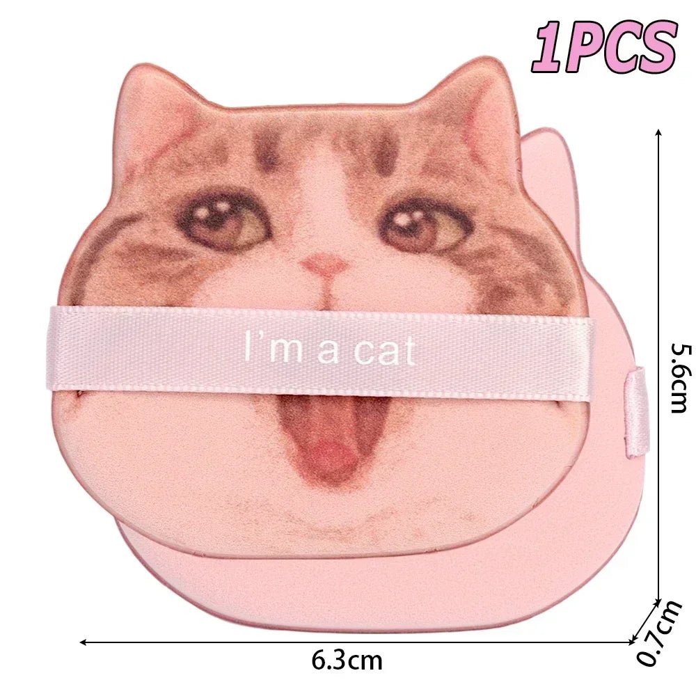 Cat Shaped Dual Use Makeup Puffs - Pendo Store