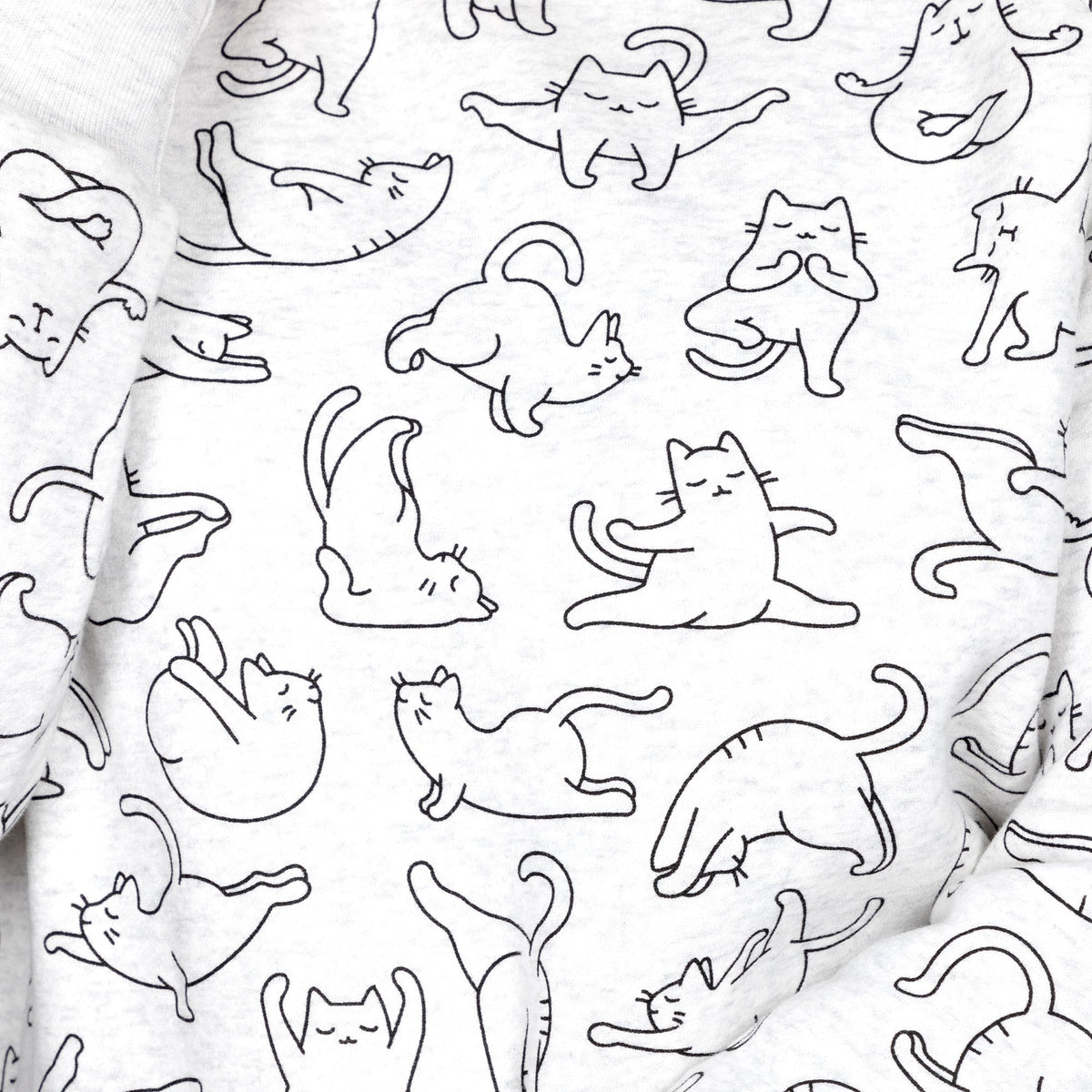 Cat Yoga Crew Sweatshirt - Pendo Store