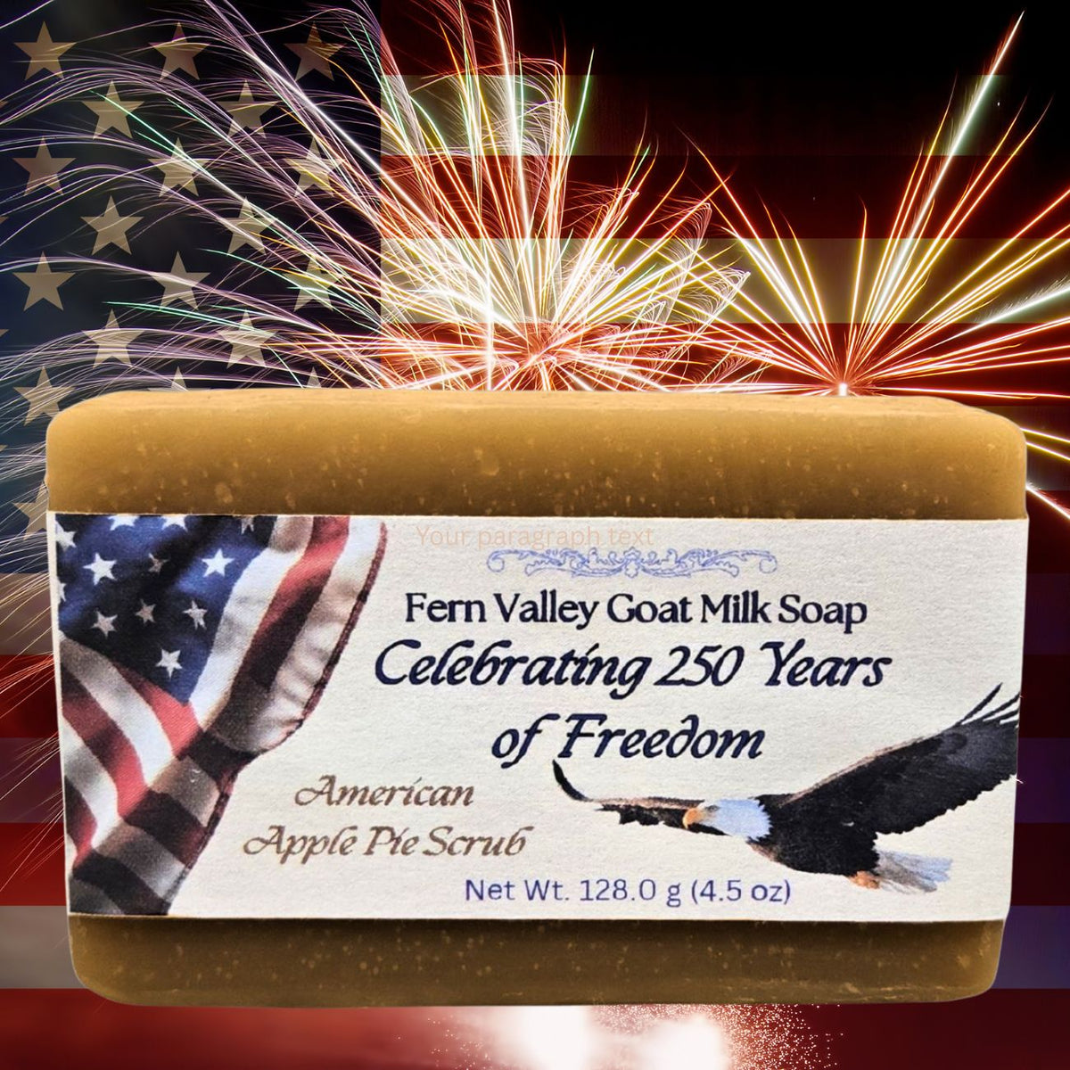 Celebrate USA 250 | American Apple Pie Scrub Bar - Pendo Store