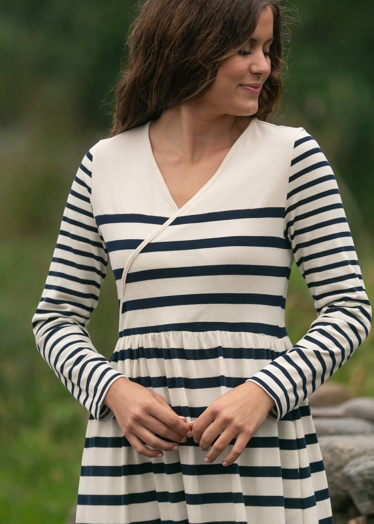 Celeste Striped Knit Maxi Dress - FINAL SALE - Pendo Store