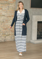 Celeste Striped Knit Maxi Dress - FINAL SALE - Pendo Store