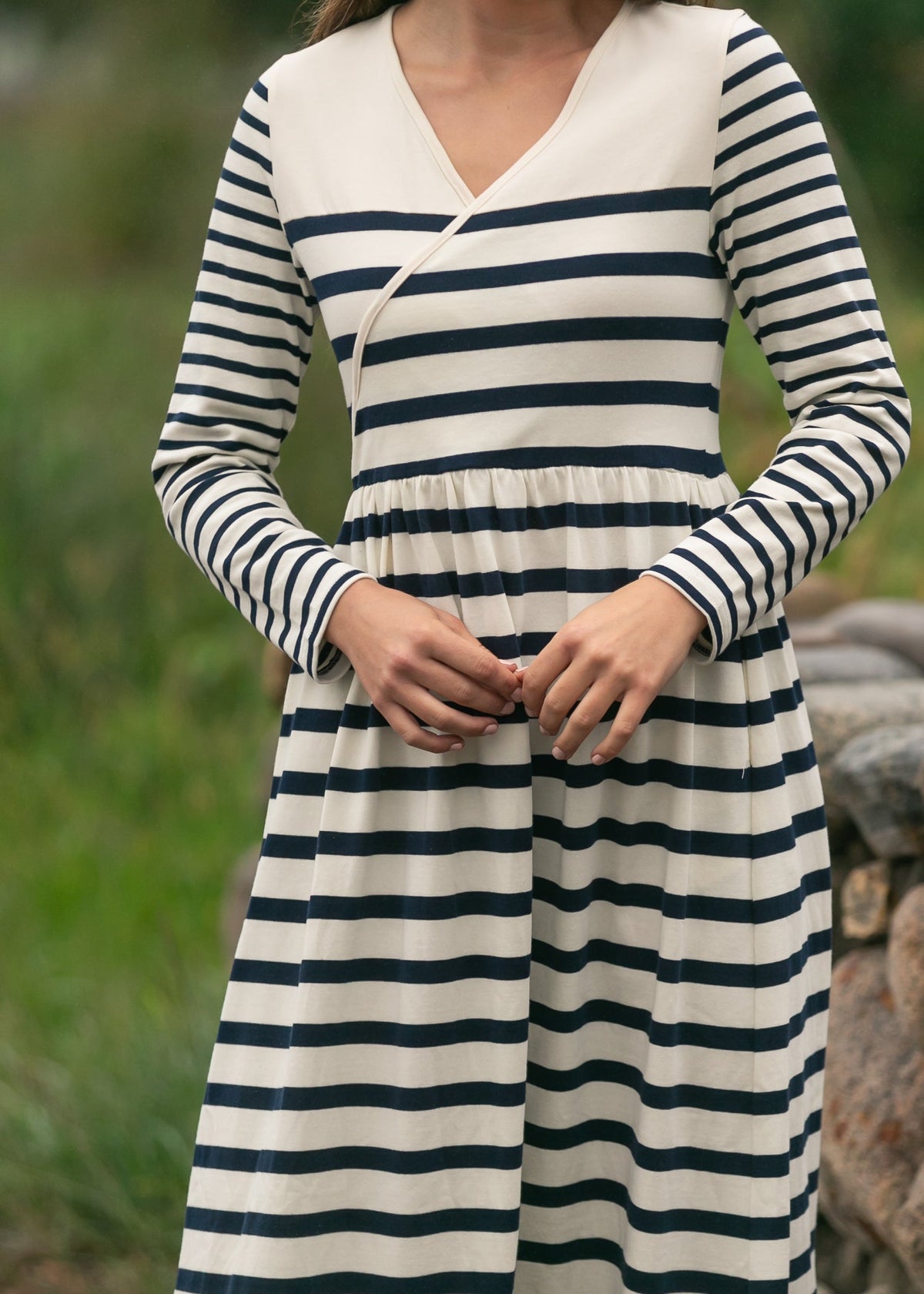 Celeste Striped Knit Maxi Dress - FINAL SALE - Pendo Store