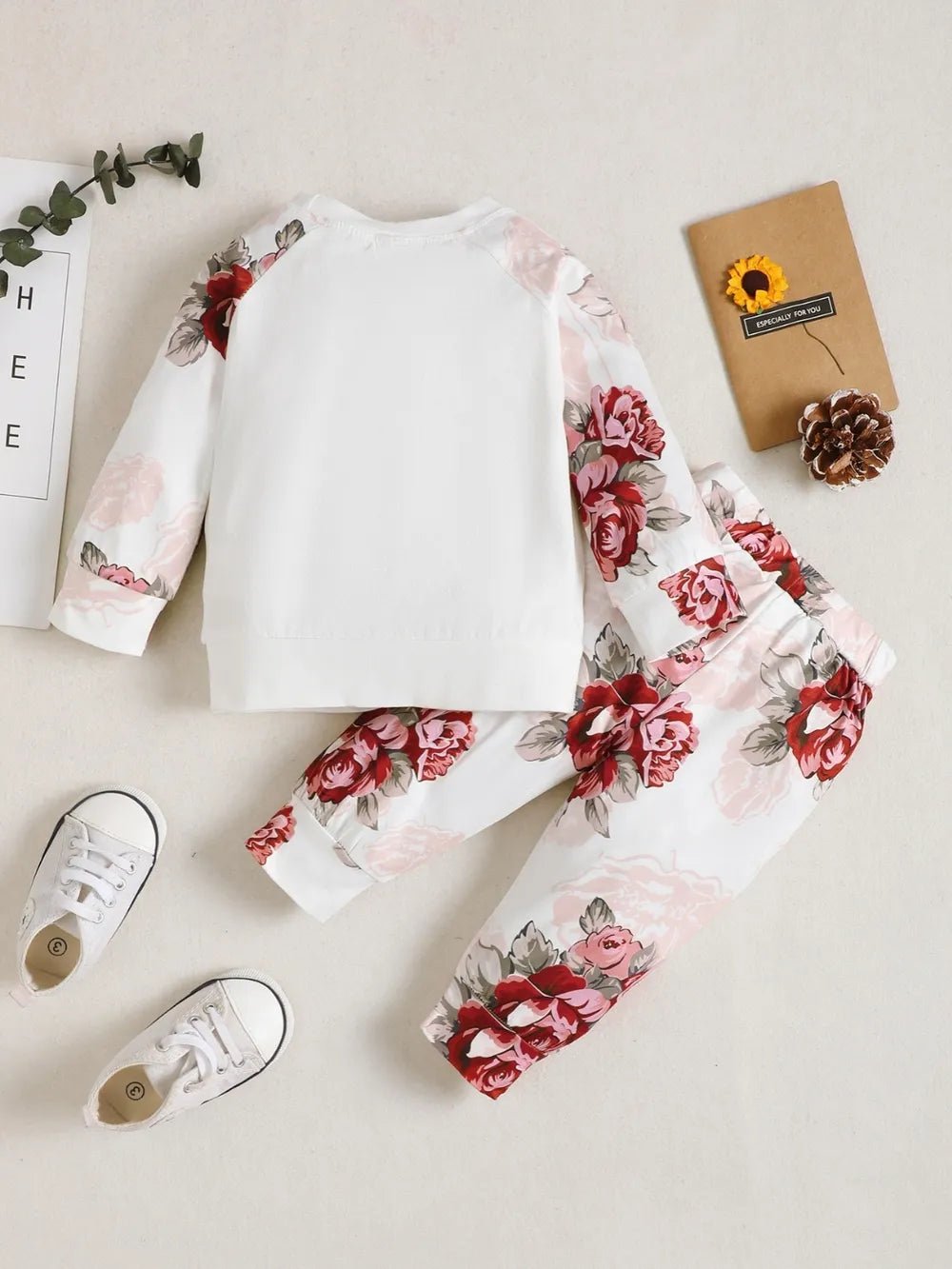 Children's Floral Top and Pants Set - Pendo Store