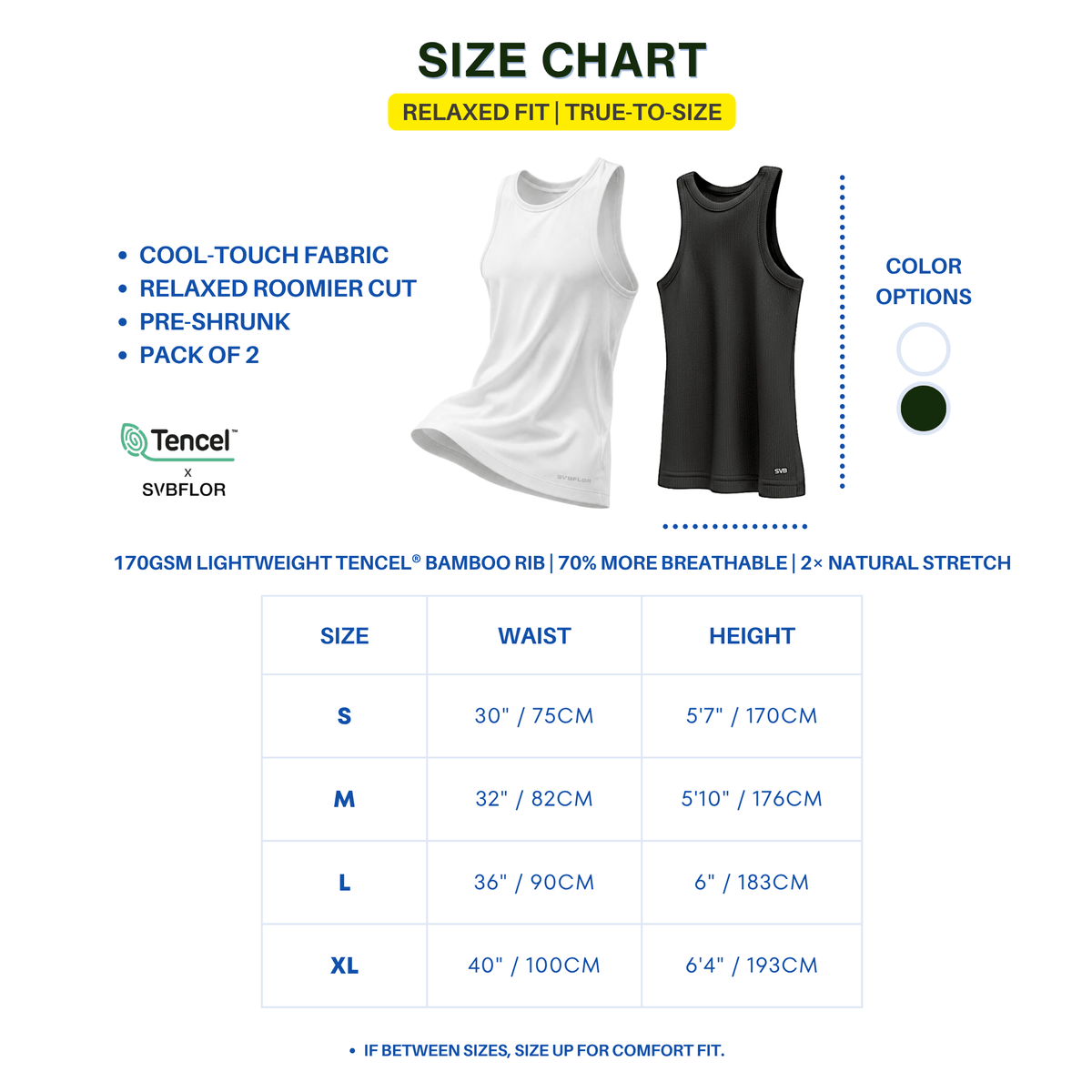CHILL RELAXED TANK - Cooling Tencel™ - Pendo Store
