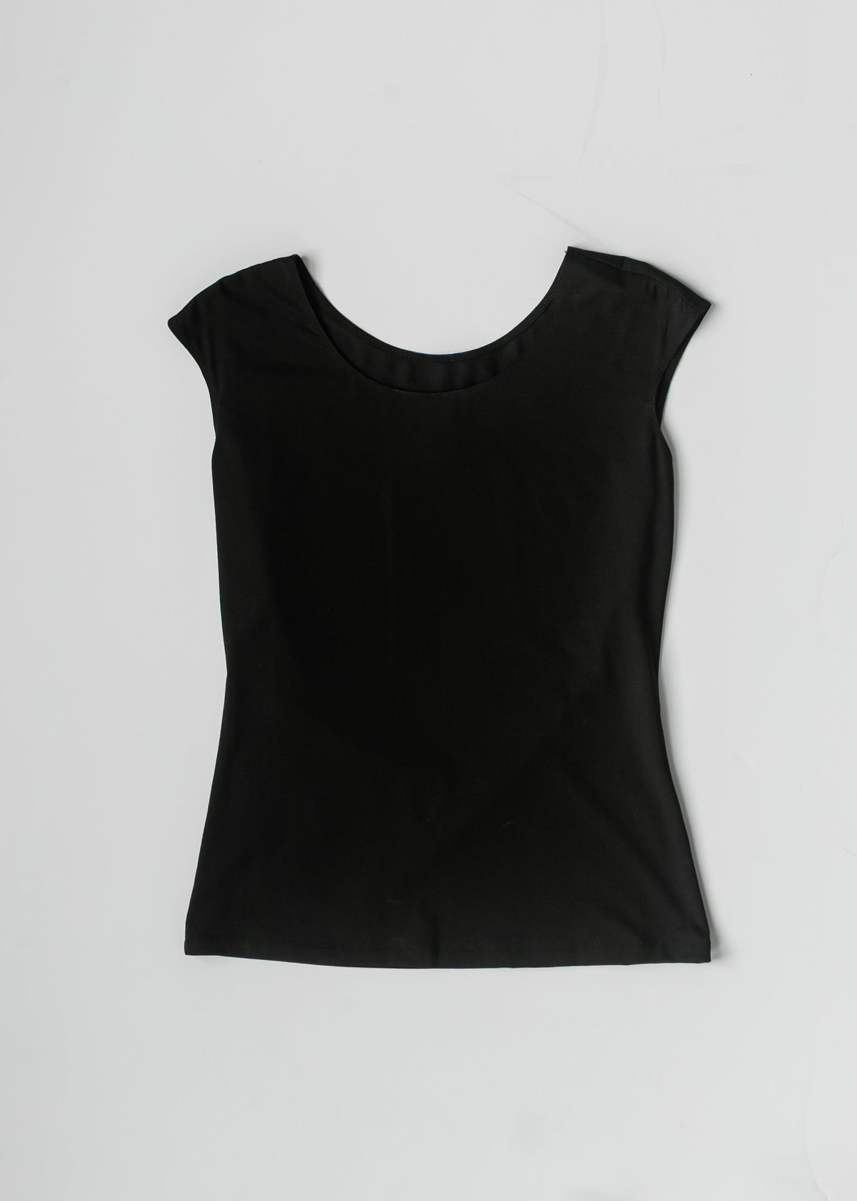 Classic Black Cap Sleeve Tank - Pendo Store
