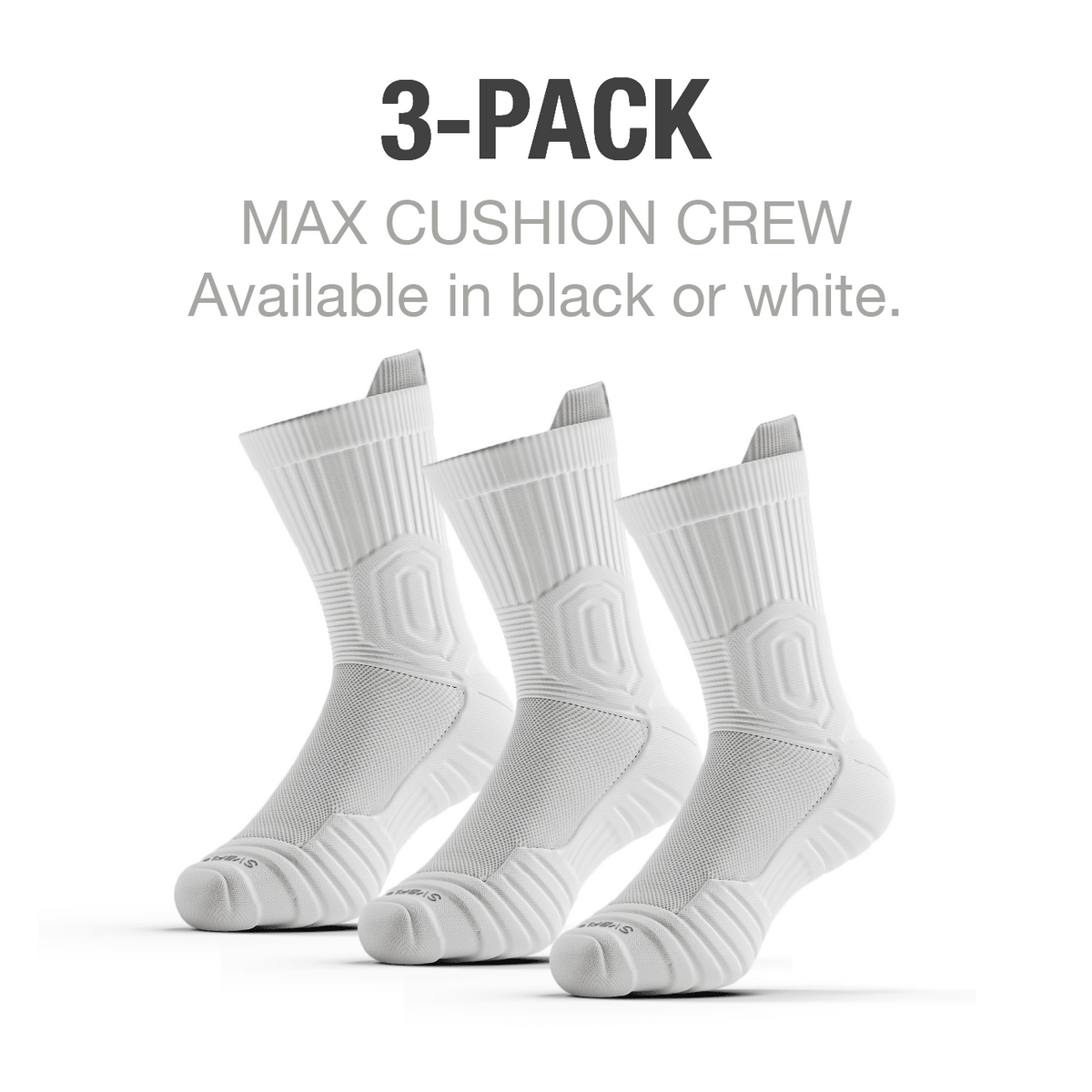 CloudFusion™ Athletic Cushioned Crew Socks - Pendo Store
