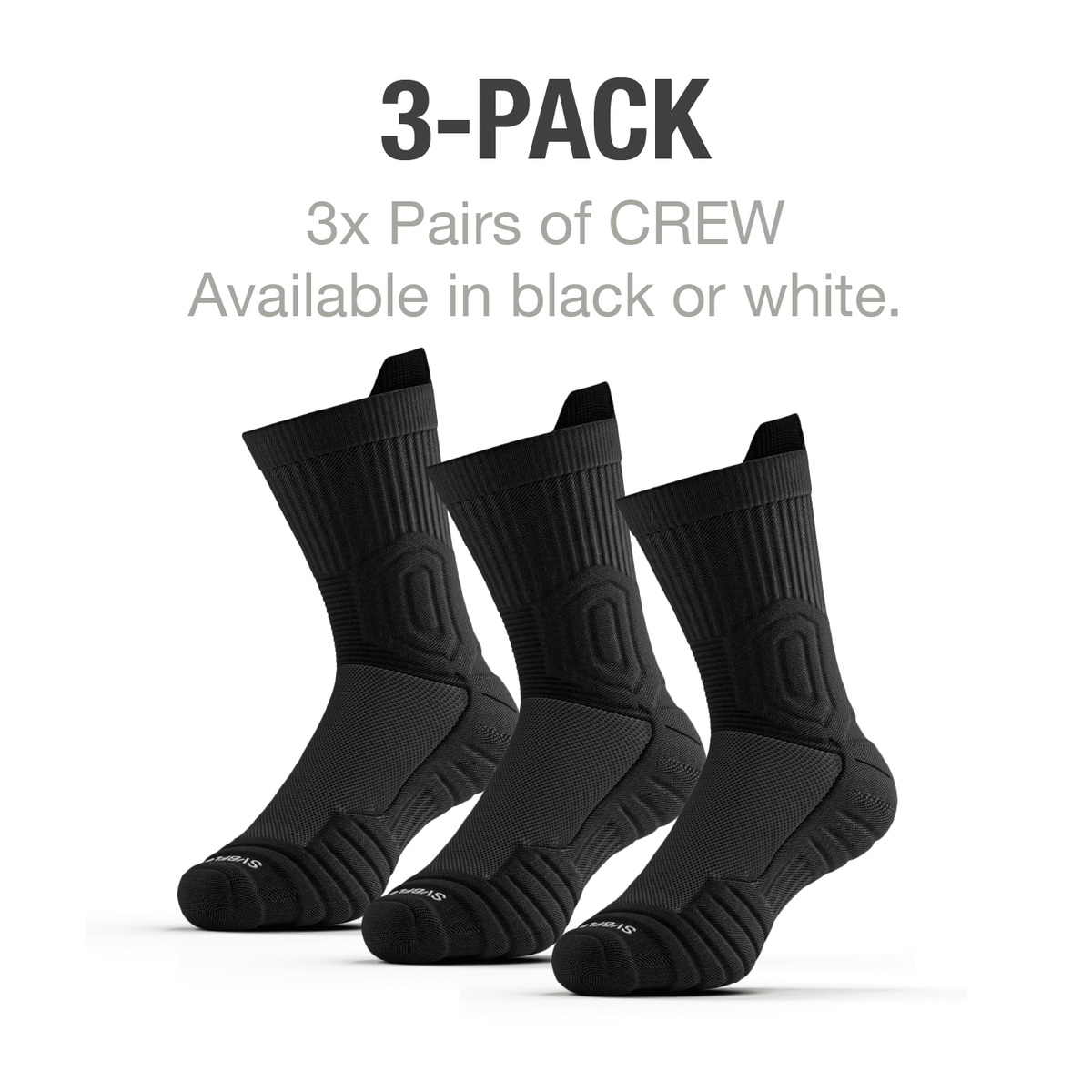CloudFusion™ Athletic Cushioned Crew Socks - Pendo Store