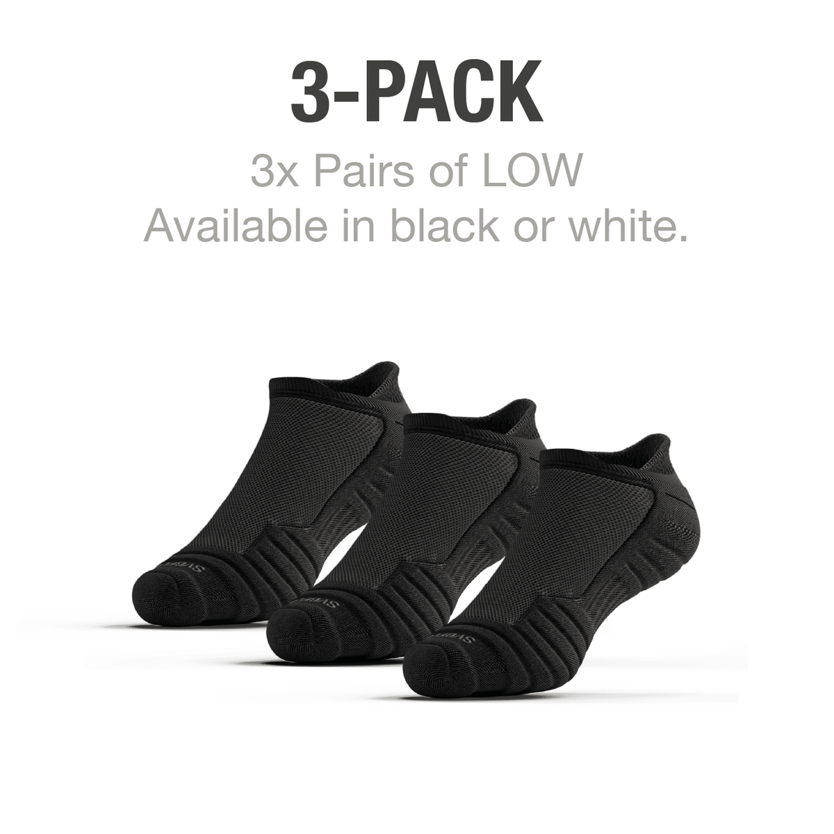 CloudFusion™ Athletic Cushioned Low Socks - Pendo Store