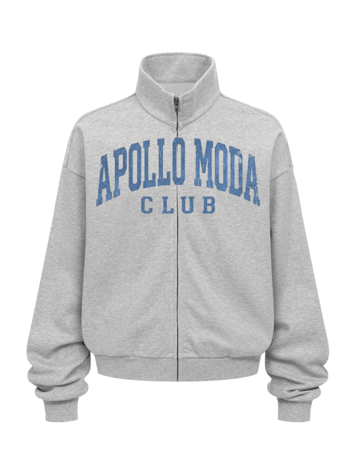 Club Collegiate Oversized Full-Zip Sweatshirt - Pendo Store