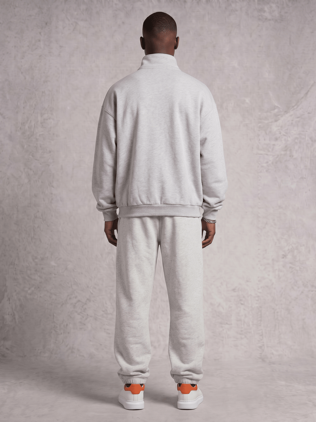 Club Collegiate Oversized Full-Zip Sweatshirt - Pendo Store