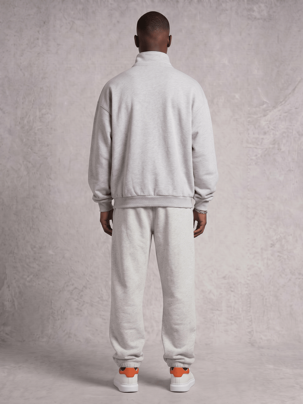 Club Collegiate Oversized Full-Zip Sweatshirt - Pendo Store