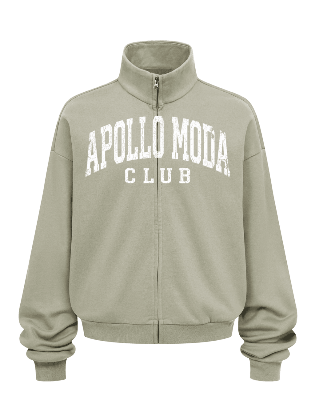 Club Collegiate Oversized Full-Zip Sweatshirt - Pendo Store