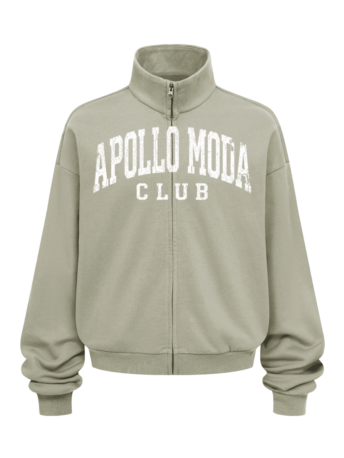 Club Collegiate Oversized Full-Zip Sweatshirt - Pendo Store