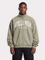 Club Collegiate Oversized Full-Zip Sweatshirt - Pendo Store