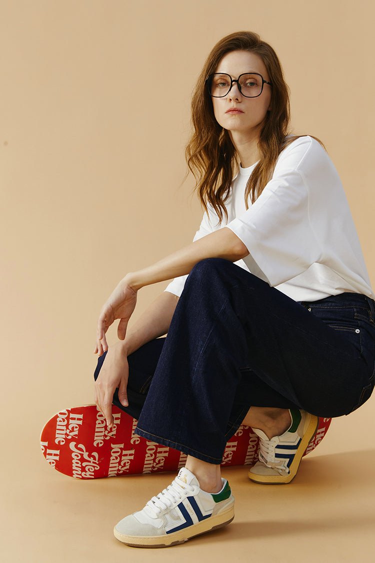 Coney Island Whitefish High Rise Wide Jeans HJ007 - Pendo Store