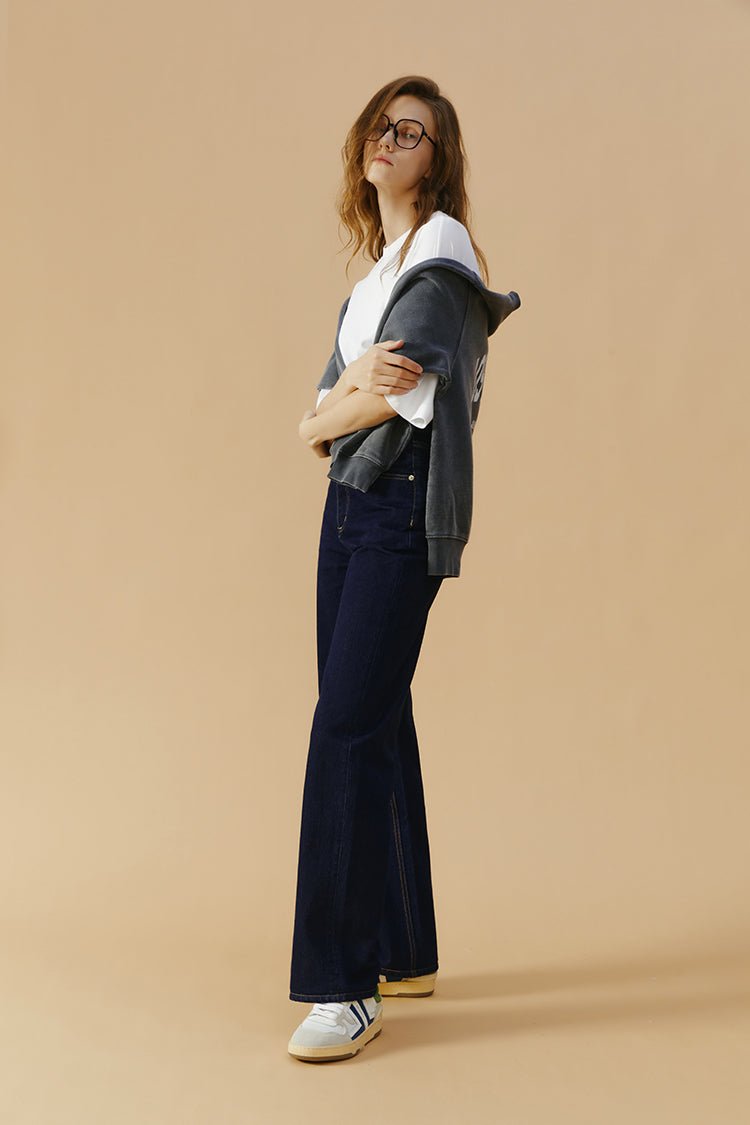 Coney Island Whitefish High Rise Wide Jeans HJ007 - Pendo Store