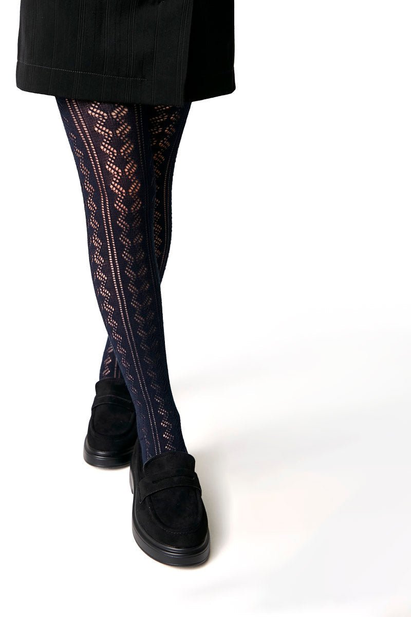 Conte-Kids Cotton Tights Miss 617 - Lace Pattern - Pendo Store
