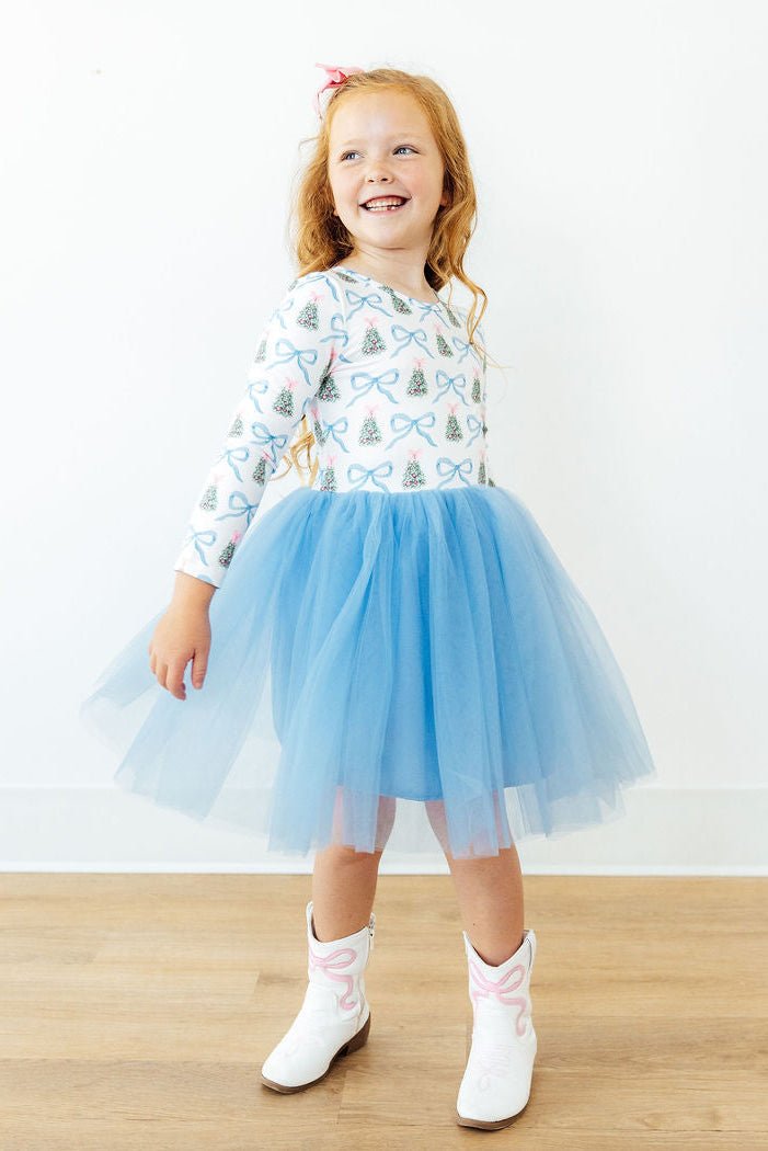 Coquette Christmas L/S Tutu Dress - Pendo Store