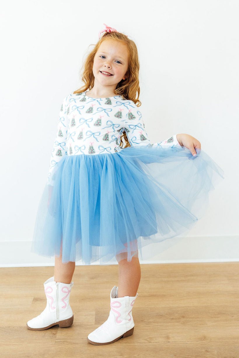 Coquette Christmas L/S Tutu Dress - Pendo Store
