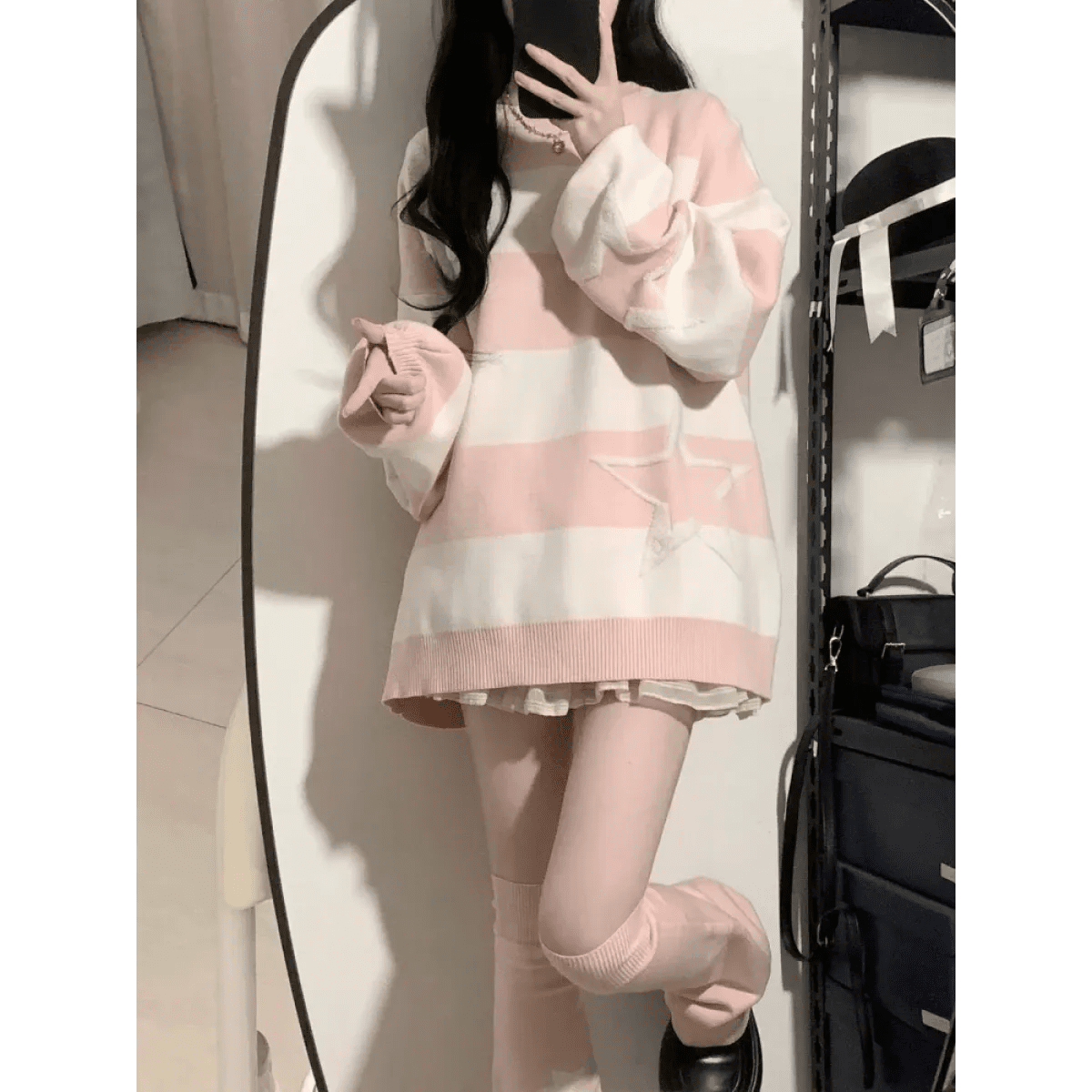 Cosmic Grunge Starry Sweater - Pendo Store