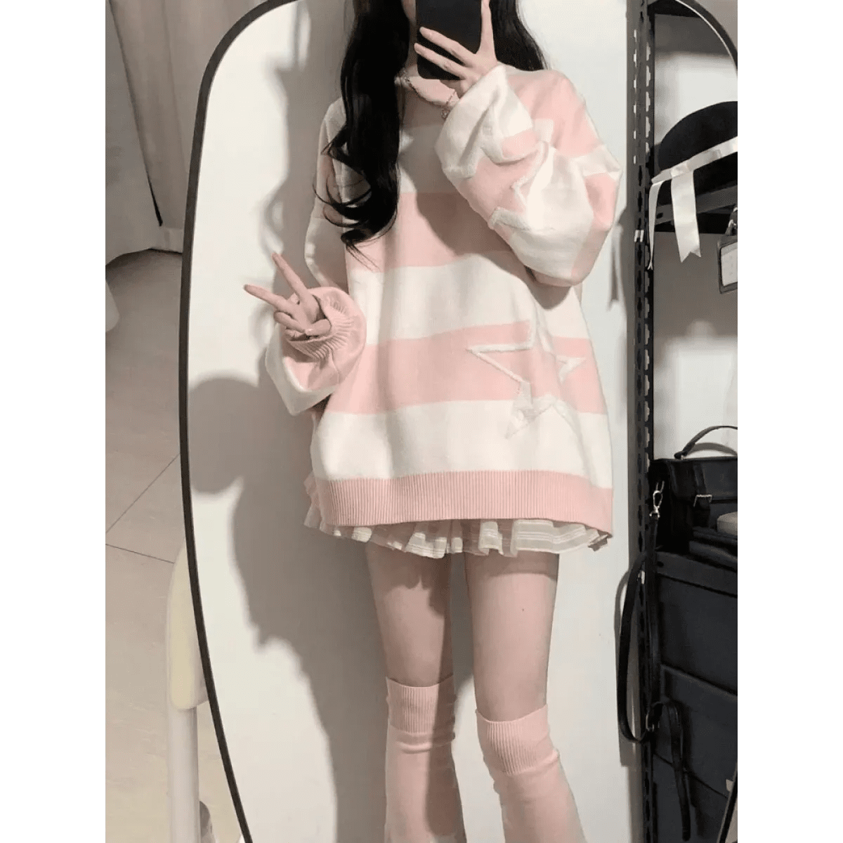 Cosmic Grunge Starry Sweater - Pendo Store