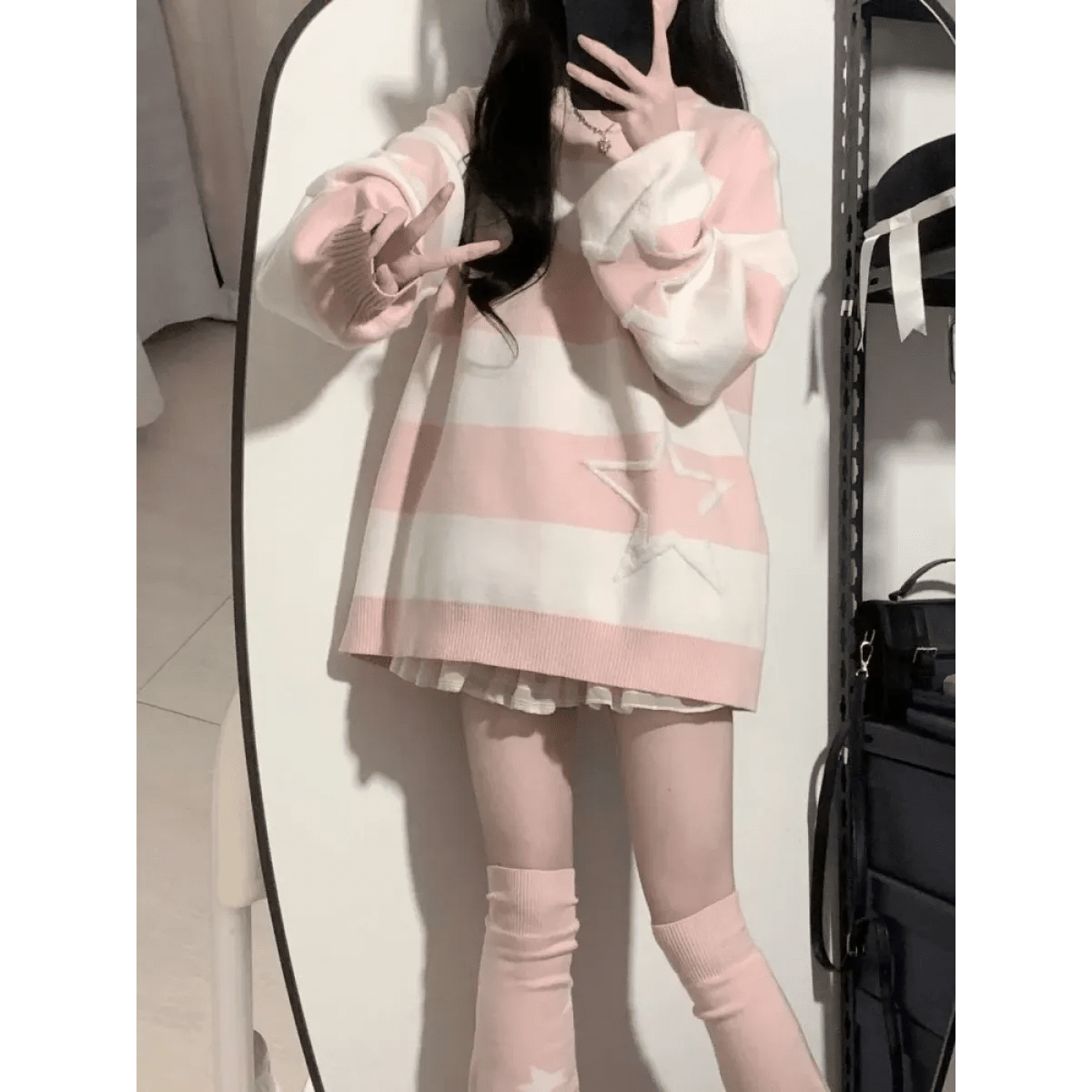 Cosmic Grunge Starry Sweater - Pendo Store