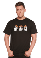 Cowboy Ghosts Unisex Bamboo Viscose/Organic Cotton Short Sleeve Graphic T-Shirt - Pendo Store