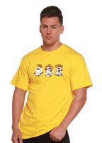 Cowboy Ghosts Unisex Bamboo Viscose/Organic Cotton Short Sleeve Graphic T-Shirt - Pendo Store