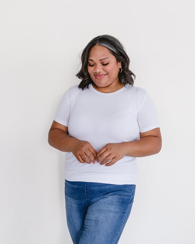 Crew Neck Boyfriend Full-Length - Layering Top - Pendo Store