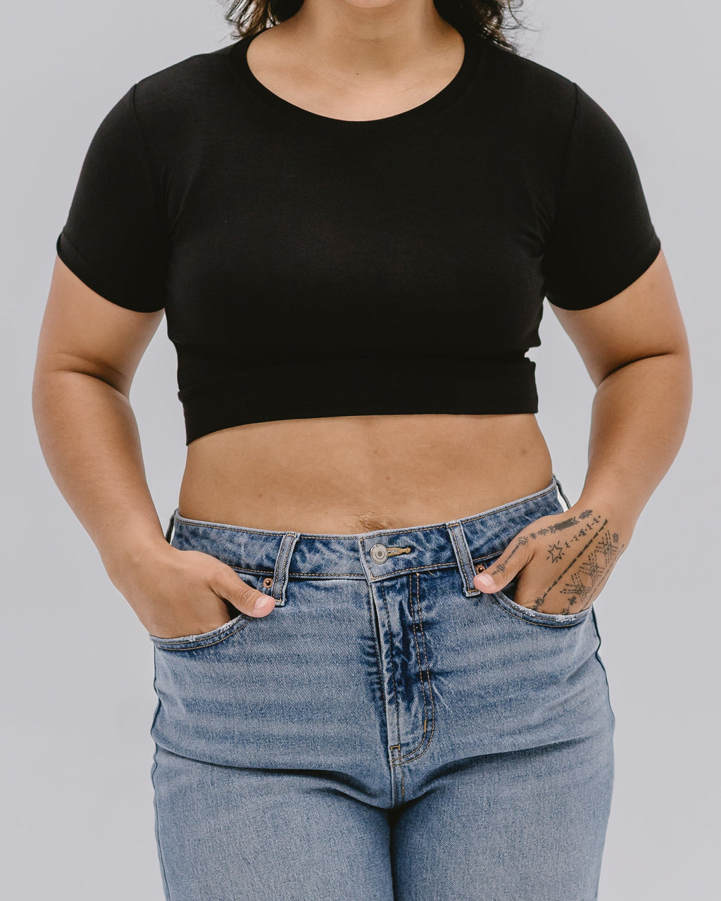 Crew Neck Boyfriend Halftee - Pendo Store