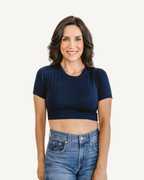 Crew Neck Boyfriend Halftee - Pendo Store