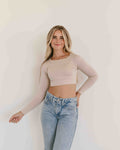 Crew Neck Long Sleeve Halftee - Pendo Store