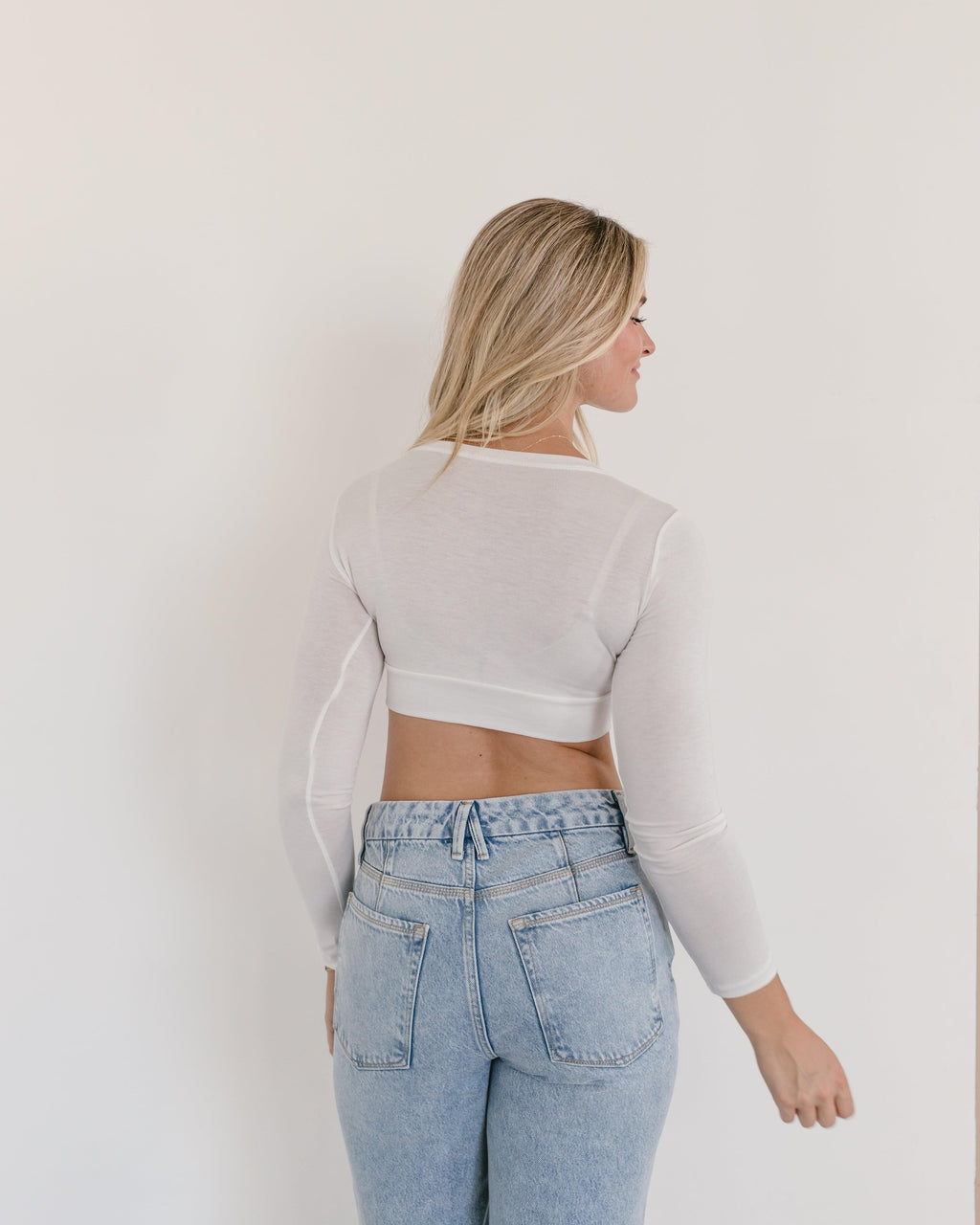 Crew Neck Long Sleeve Halftee - Pendo Store