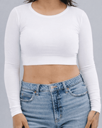 Crew Neck Long Sleeve Halftee - Pendo Store